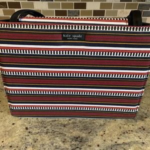 Kate spade striped handbag
